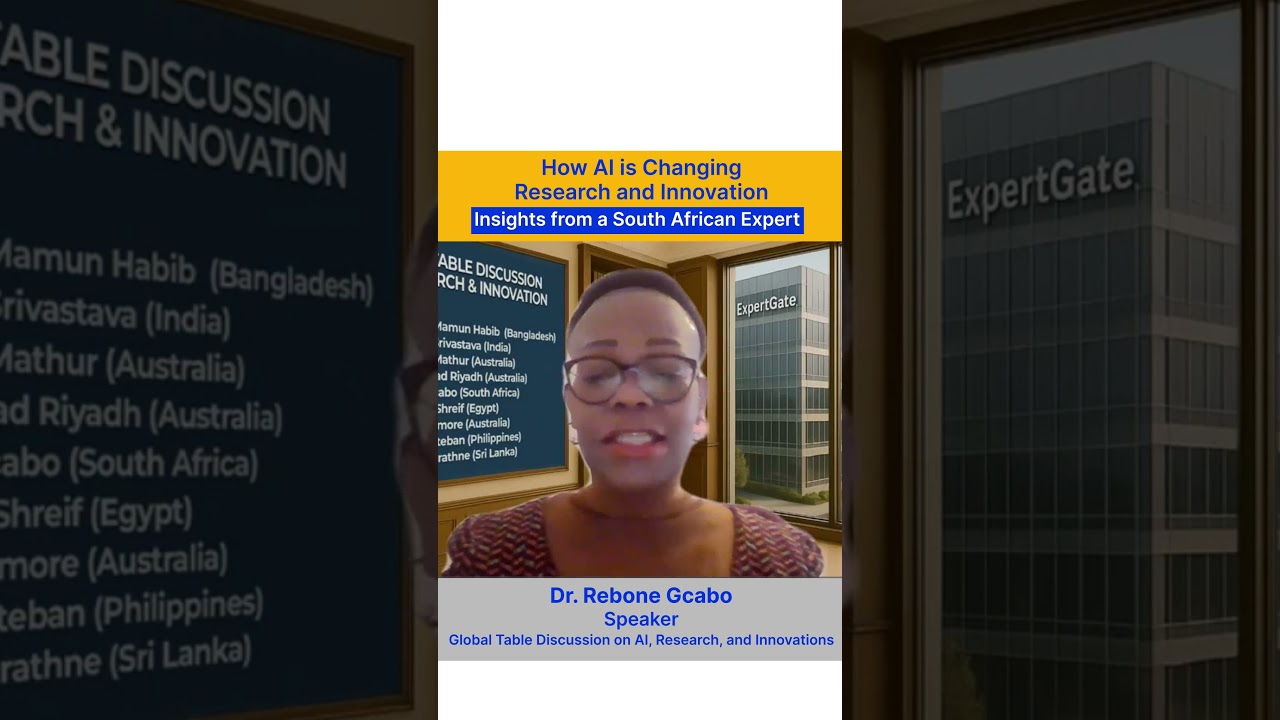 How AI Is Changing Research and Innovation – Insights from a South African Expert
